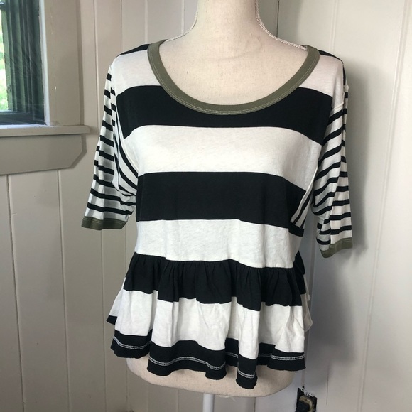 Free people striped top - Picture 1 of 4